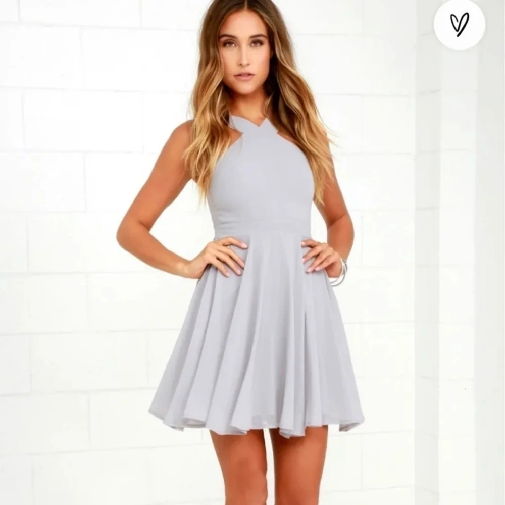 Lulu's Skater Mini Dress